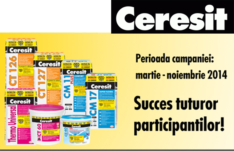 SuperMeserias Ceresit, Generatia 2 - Intra in parteneriat cu Ceresit!