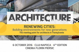 Provocarile in dezvoltarea oraselor - subiect dezbatut la Cluj-Napoca de peste 300 arhitecti