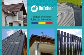 RUFSTER – producător național de învelitori metalice