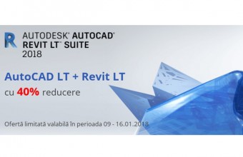 AutoCAD Revit LT Suite cu 40% reducere