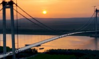 Cele mai noi imagini cu podul peste Dunăre de la Brăila În acest ritm lucrarea ar