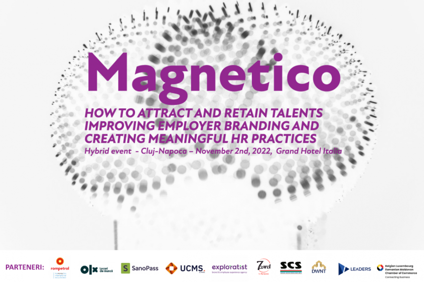 Ce pot face organizațiile pentru a atrage talente? Aflăm la prima ediție MAGNETICO de la Cluj-Napoca