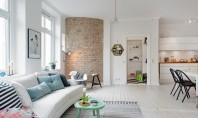 Cărămida la vedere în amenajări moderne Este interesant sa integrezi caramida aparenta intr-o amenajare moderna contemporana