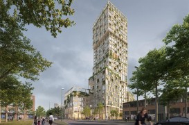Cum va arăta cea mai înaltă clădire preponderent din lemn din Germania