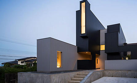 Casa Scape, o compozitie inspirata de prisme