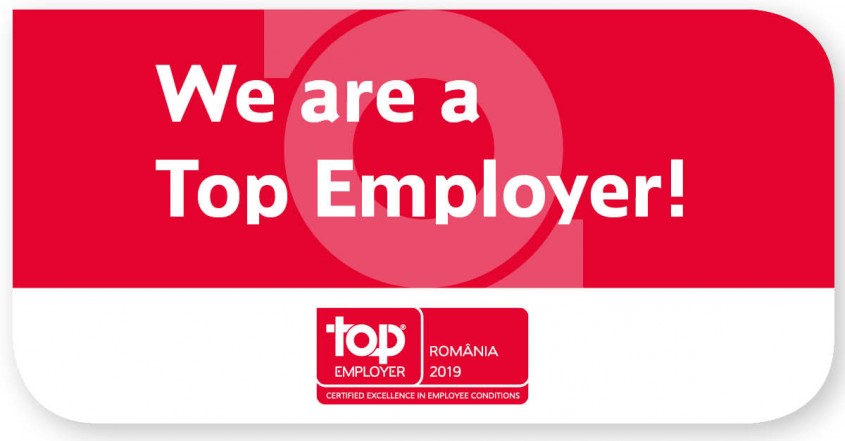 Grupul Saint-Gobain în România primeşte certificarea "Angajator de Top" pentru al treilea an consecutiv
