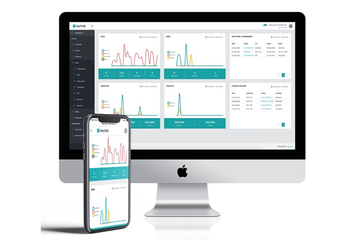 Aplicatia Proiecte şi Facturare MyCms pentru companii mici şi mijlocii