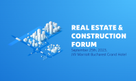 Real Estate & Construction Forum 2023 pe 25 septembrie Analizăm tendințele actuale principalele provocări cu care