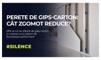 C&acirc;t zgomot poate reduce un perete de gips-carton? &Icirc;ntrebarea este firească dar răspunsul nu poate fi