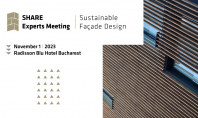 SHARE Experts Meeting Design Sustenabil de fațadă 1 noiembrie în cadrul Forumului SHARE Romania 2023 Cea