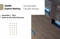 SHARE Experts Meeting: Design Sustenabil de fațadă, 1 noiembrie, în cadrul Forumului SHARE Romania 2023