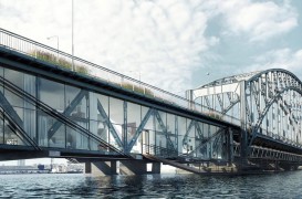 Apartamente peste apă: O idee originală pentru salvarea unui pod vechi