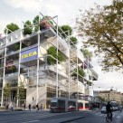 Un altfel de magazin Ikea: Arbori pe fațadă și zero locuri de parcare