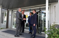 Dialog despre industrie investiții și contribuția capitalului rom&acirc;nesc la dezvoltarea europeană &icirc;n cadrul vizitei Alteței Sale