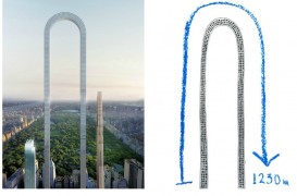 Inovatii in arhitectura: un turn indoit ce va deveni cea mai lunga cladire din lume