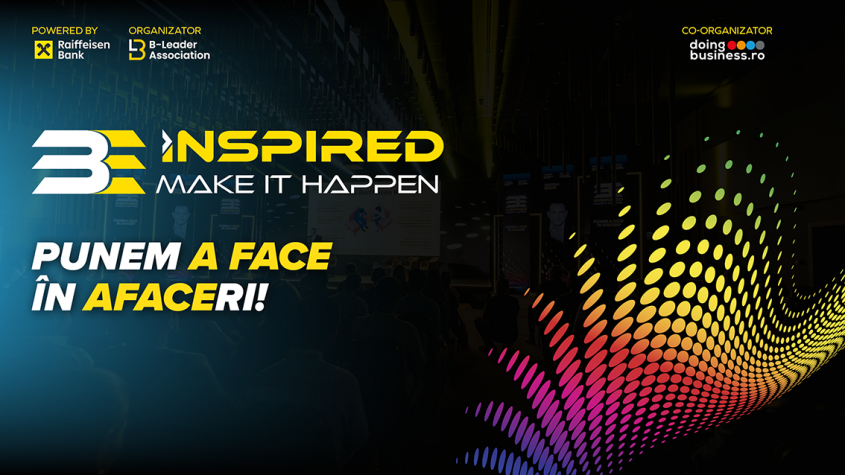 Impactul AI-ul în business, subiectul principal al conferinței „Be Inspired.Make it Happen” de la Iași