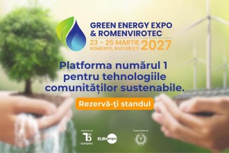Green Energy Expo & Romenvirotec a deschis &icirc;nscrierile pentru  expozanții ediției 2027