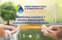 Green Energy Expo & Romenvirotec a deschis înscrierile pentru expozanții ediției 2027