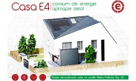 Casa E4 - Perete Trombe - Perete termodinamic solar realizat cu profile Metra Poliedra Sky 50