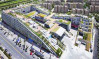 Combinatie reusita de spatii rezidentiale si comerciale in proiectul Hangzhou Duolan