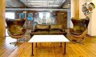 Design industrial autentic pentru birourile companiei Quirky Birourile companiei Quirky din West Chelsea New York ocupa
