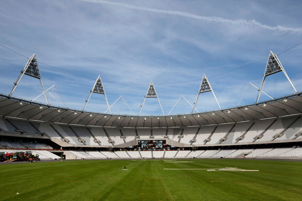 Finalizarea lucrarilor la stadionul olimpic din Londra