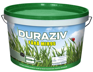 Duraziv lanseaza PRIMA VOPSEA ECO LABEL DIN ROMANIA, FARA MIROS