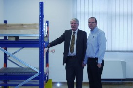 Consulul Onorific al Marii Britanii viziteaza fabrica Dexion din Romania