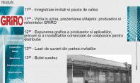 GRIRO va invita la "Prezentarea produselor metalice GRIRO destinate distribuitorilor de produse metalurgice din Romania"