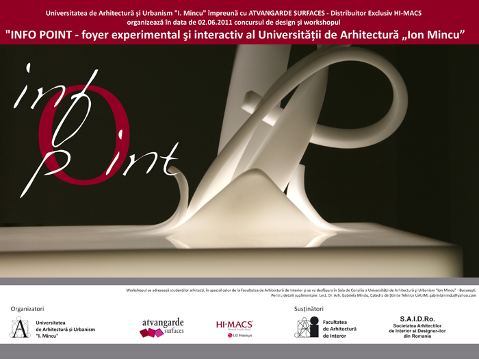 Info Point - foyer experimental si interactiv al Universitatii de Arhitectura "Ion Mincu", 02.06.2011 