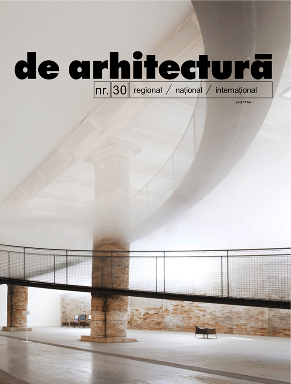 de arhitectura nr.30 - regional, national, international