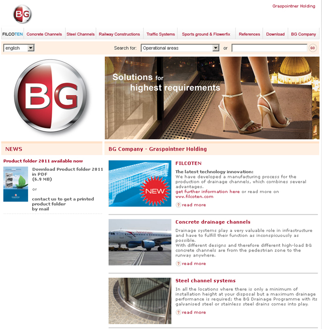 Pagina de internet a firmei Hydro BG este acum disponibila si in limba engleza