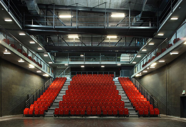 O noua sala de concerte cu acoperis verde a aparut in Soignies, Belgia