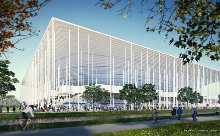 Herzog&de Meuron prezinta planurile pentru noul stadion alimentat cu energie solara din Bordeaux