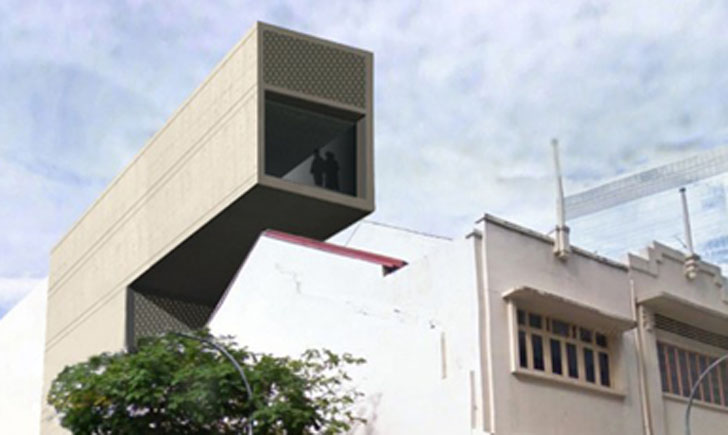 Cladirea Periscop a celor de la VW+BS ofera perspective deosebite asupra orasului Singapore