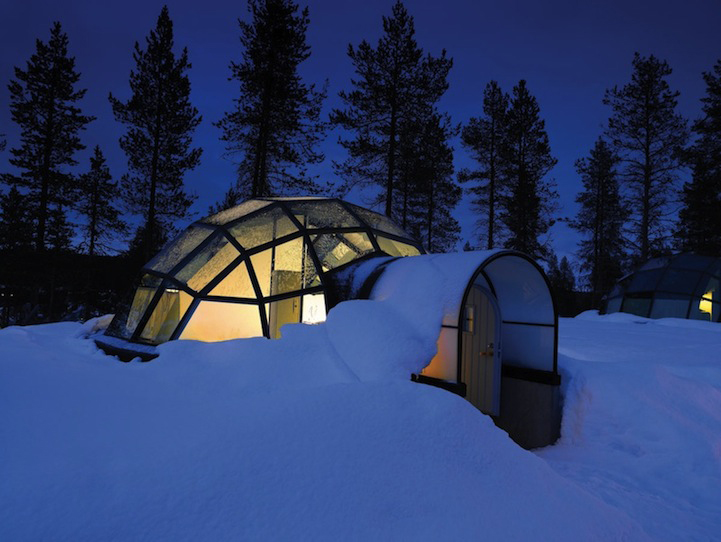 Statiune de igluuri in Finlanda