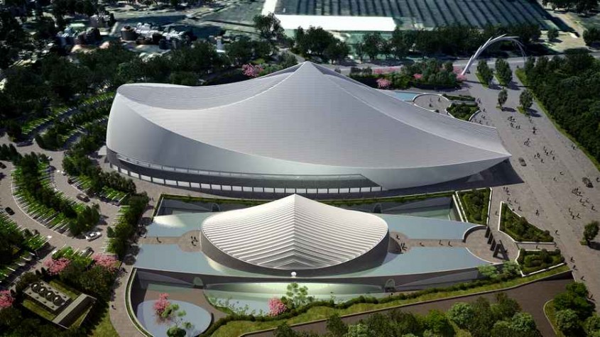 Nou complex in cadrul Campusului Universitatii Yuan Ze proiectat de arhitectul Santiago Calatrava