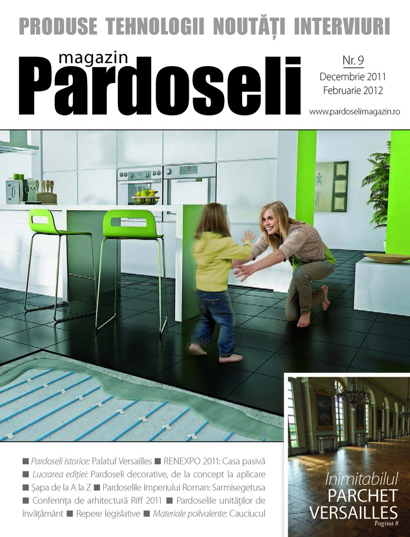 A aparut revista Pardoseli Magazin - Nr. 9