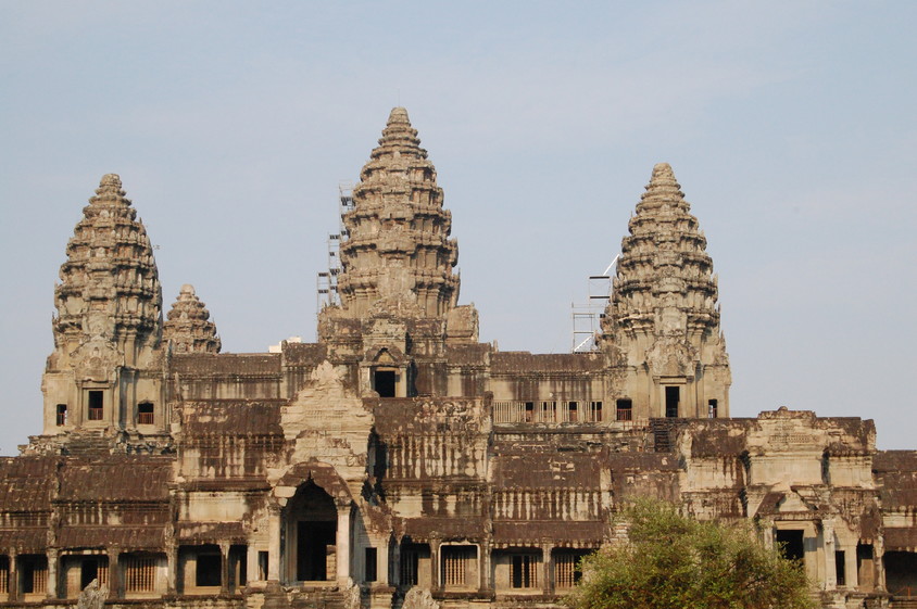 India va reproduce in beton Templul Angkor Wat din Cambodgia