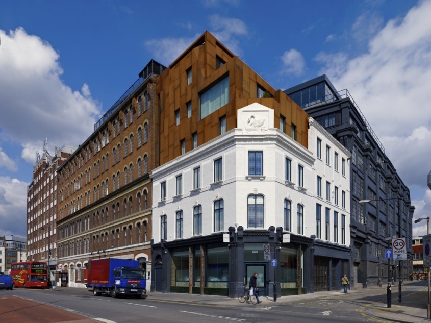Archer Architects Ilp au proiectat un boutique-hotel in East End Londra