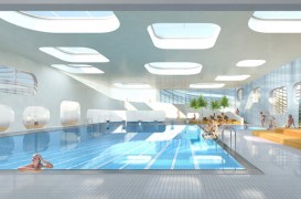 Studioul Mikou Design creaza un complex de piscine acoperit integral de vegetatie