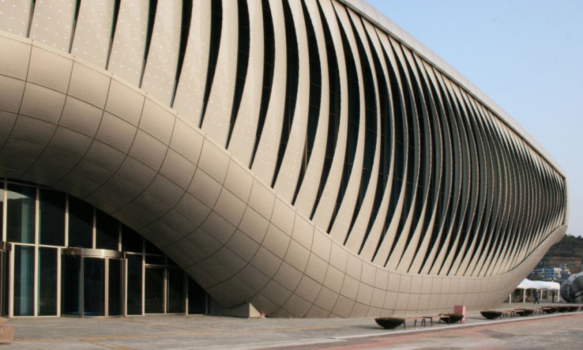 Pavilion tematic realizat de Soma Architects in Yeosu, Corea de Sud