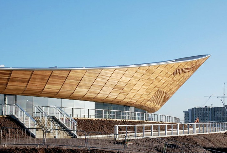 Velodromul pentru Olimpiada de la Londra, arhitectura marca Hopkins Architects