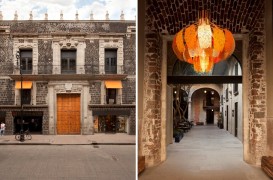 Palat din sec al XVII-lea transformat in hotel de lux in centrul istoric al orasului Mexic