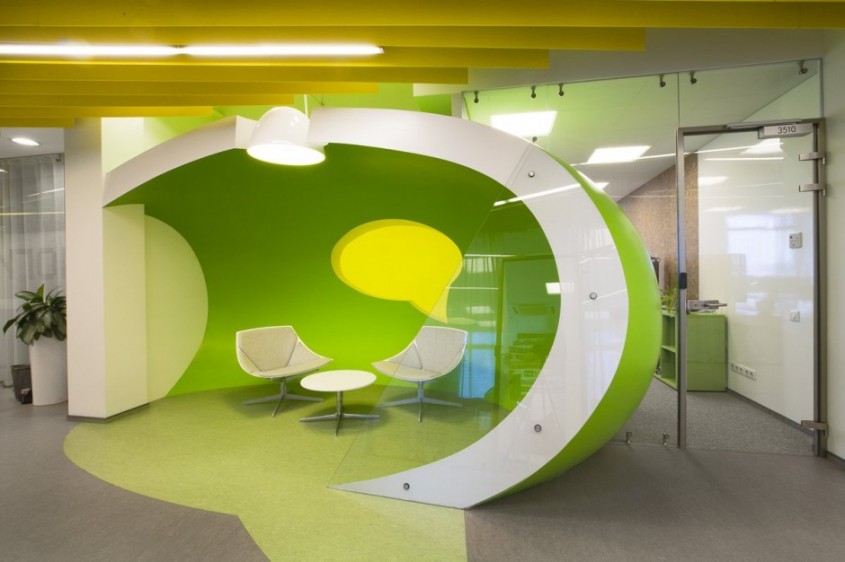 Al doilea sediu de birouri pentru Yandex creat de Za Bor Architects