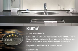 Kuma va participa la Romhotel 2012