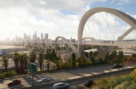 Conceptul propus de HNTB pentru Viaductul 6th Street