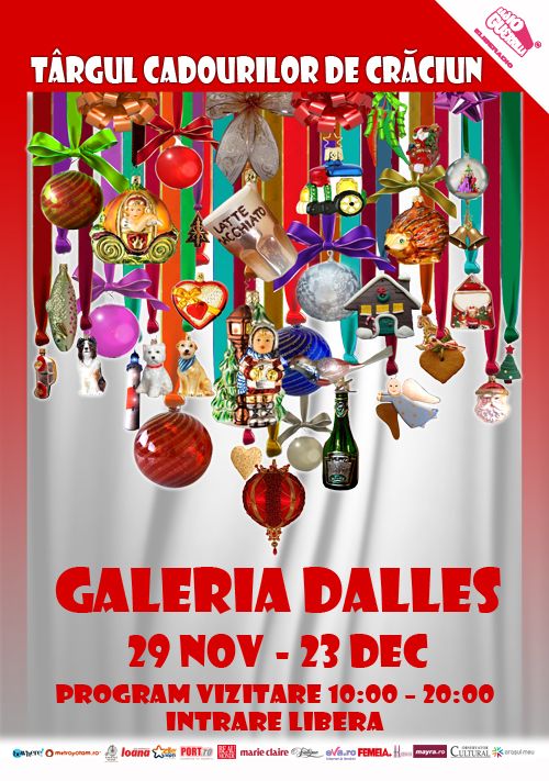 Targul Cadourilor de Craciun la Sala Dalles