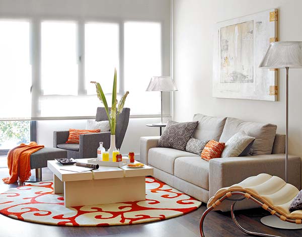 O mansarda inalta devine un mic apartament elegant si tineresc
