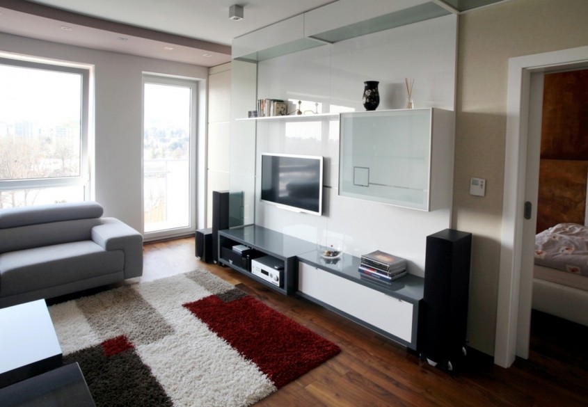Apartament in condominiu: spatiu mic, decor contemporan